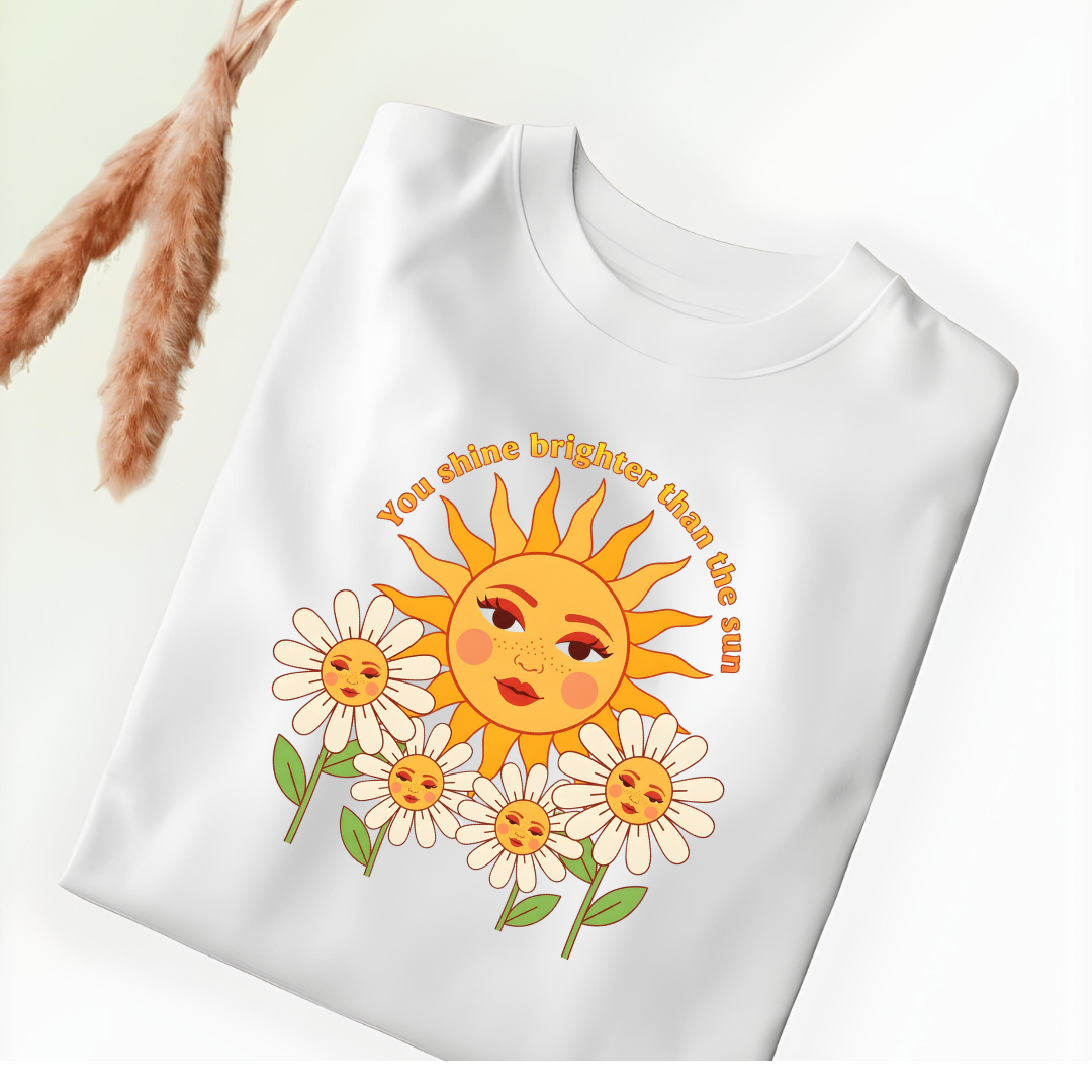 Ms. Shine Graphic T-Shirt (Plus Size)