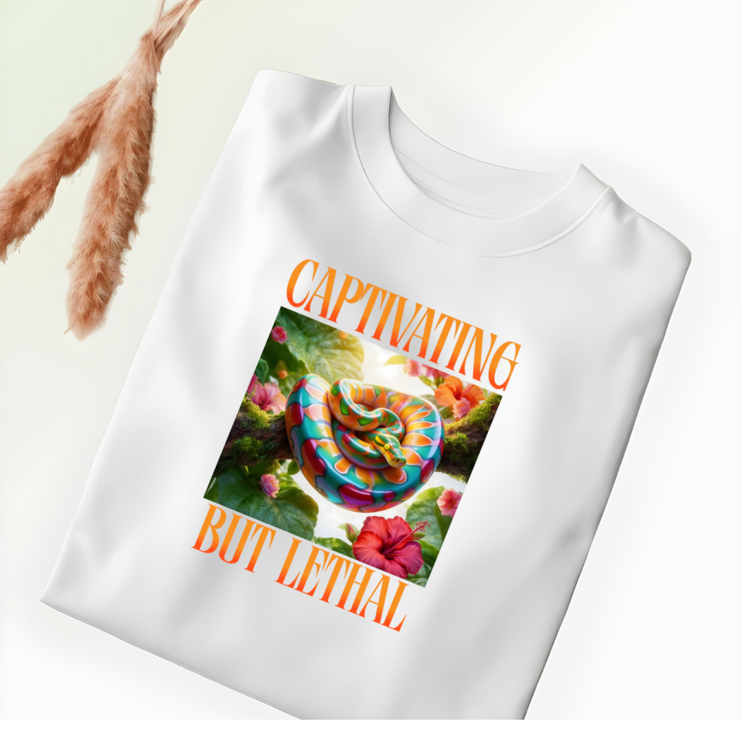 Vipera Snake Graphic T-Shirt