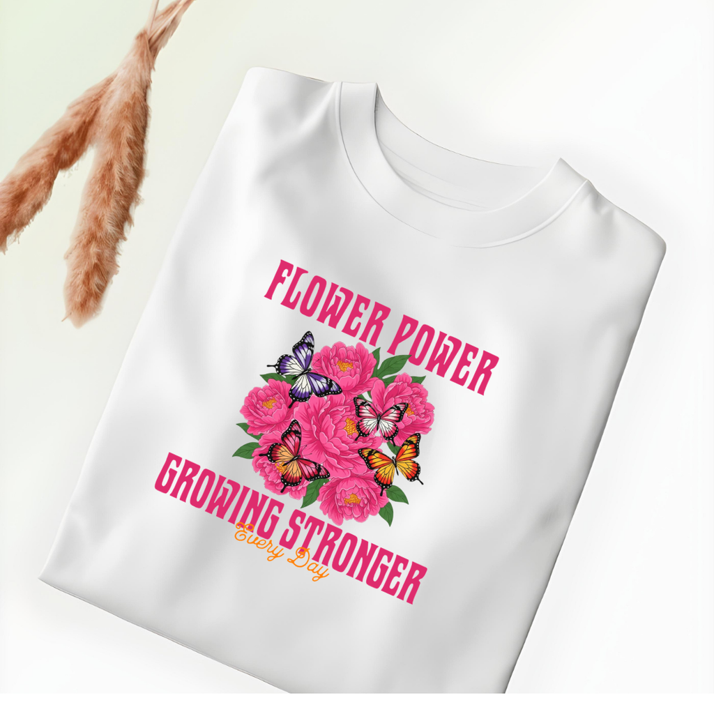 Flower Power Graphic T-Shirt