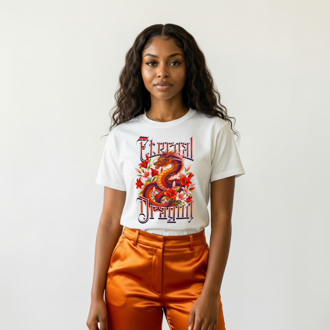 Eternal Dragon Graphic T-Shirt