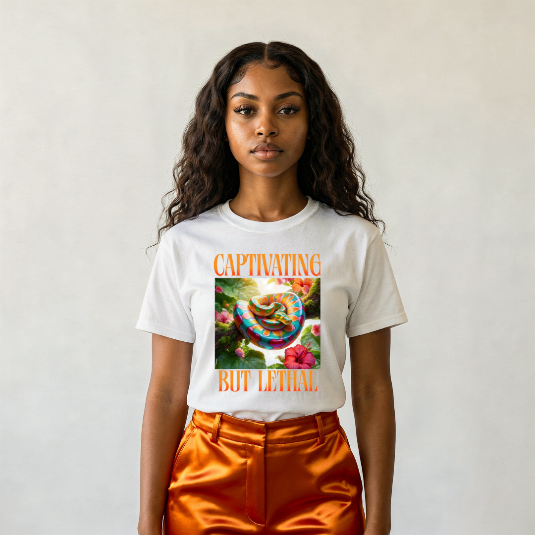 Vipera Snake Graphic T-Shirt