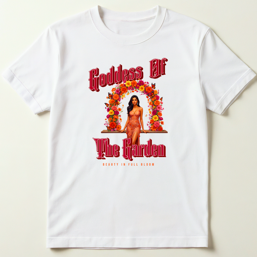 Garden Goddess Graphic T-Shirt