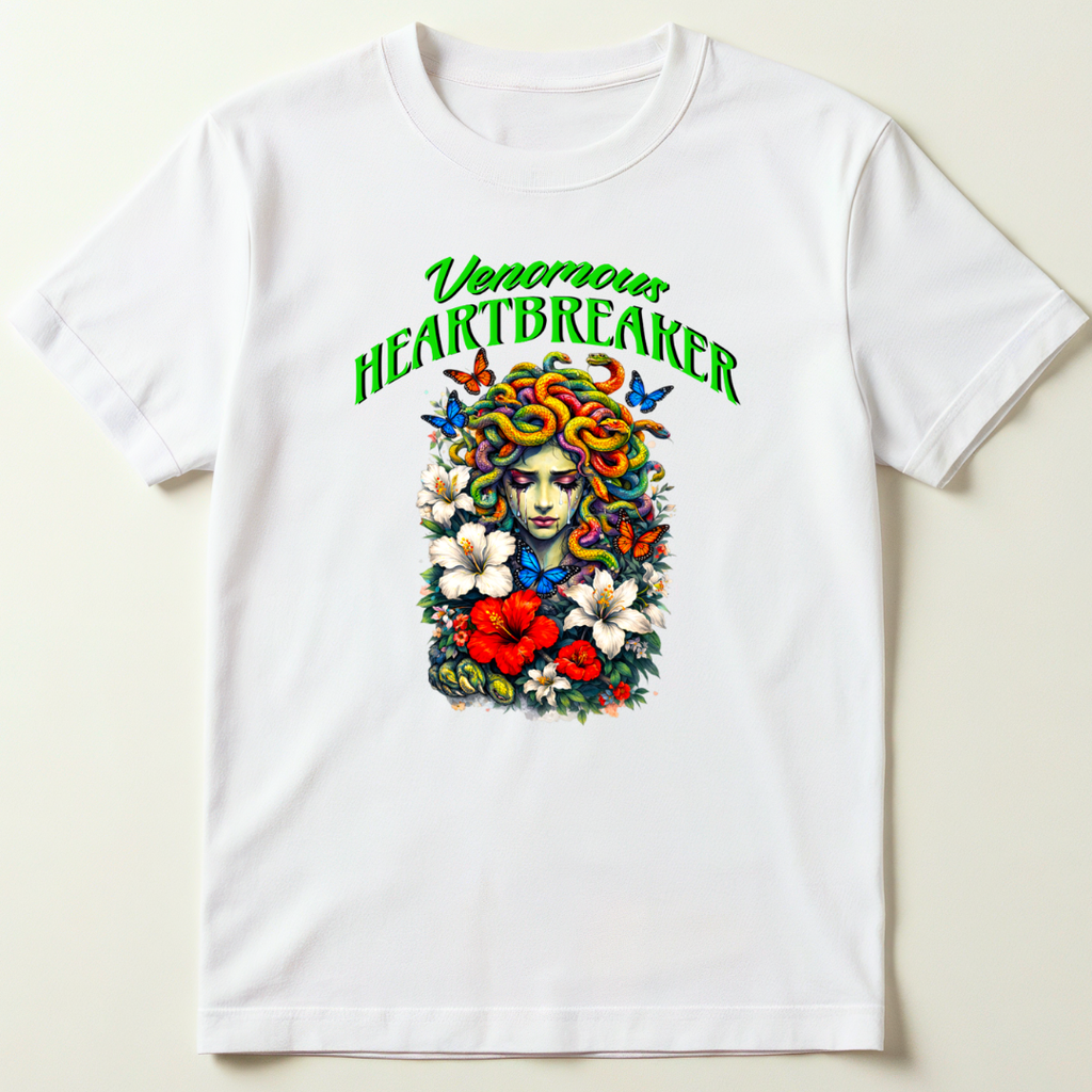Medusa Graphic T-Shirt (Plus Size)