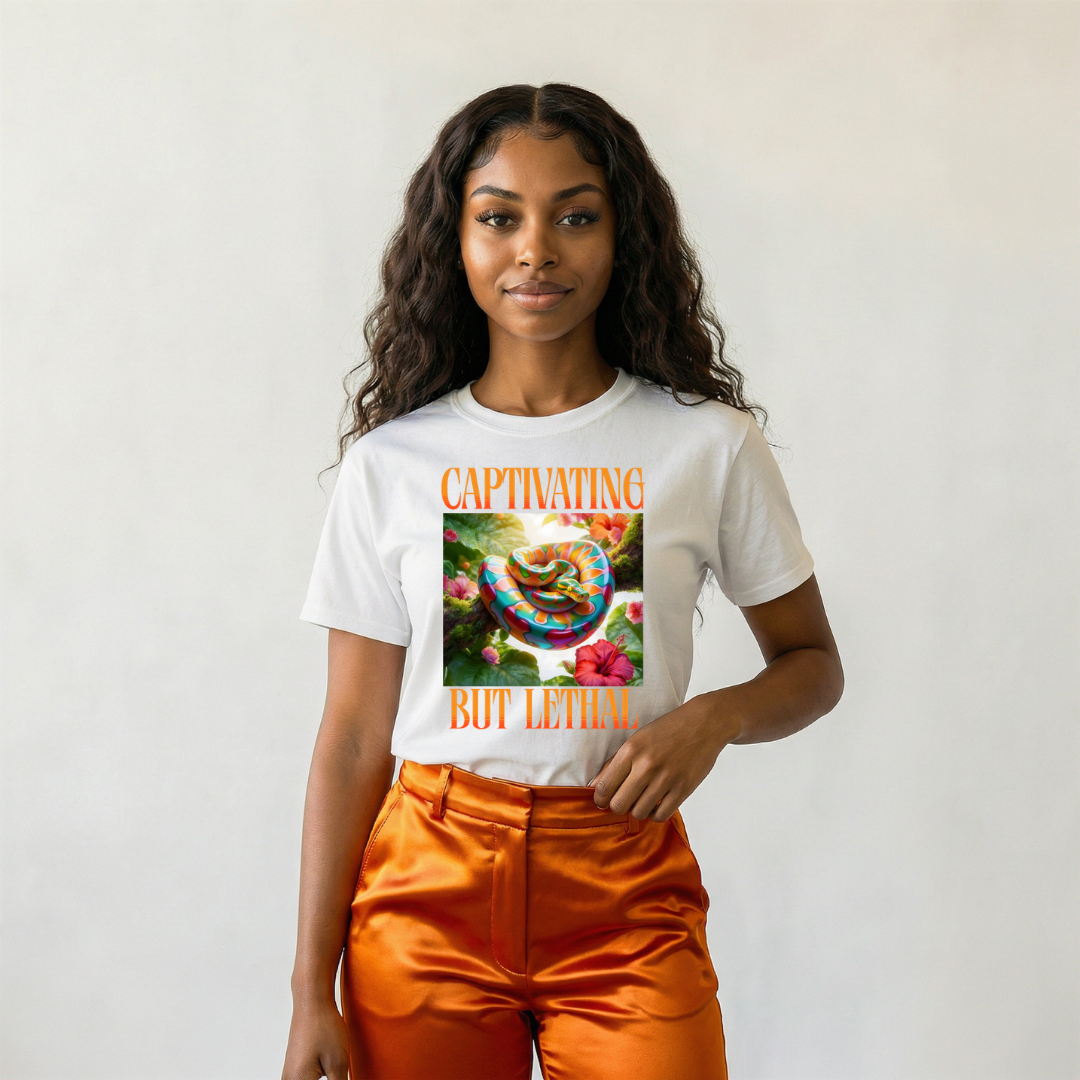 Vipera Snake Graphic T-Shirt