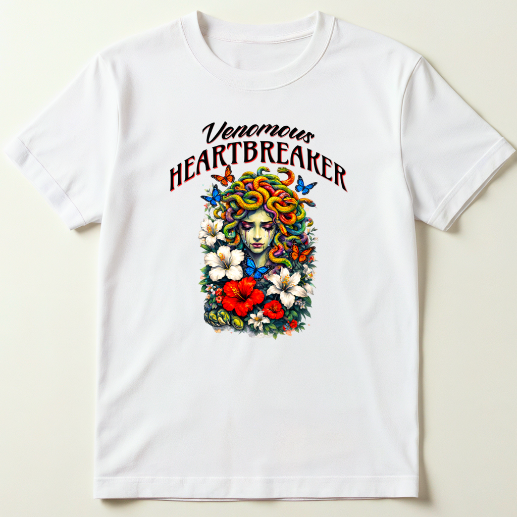 Medusa Graphic T-Shirt (Plus Size)