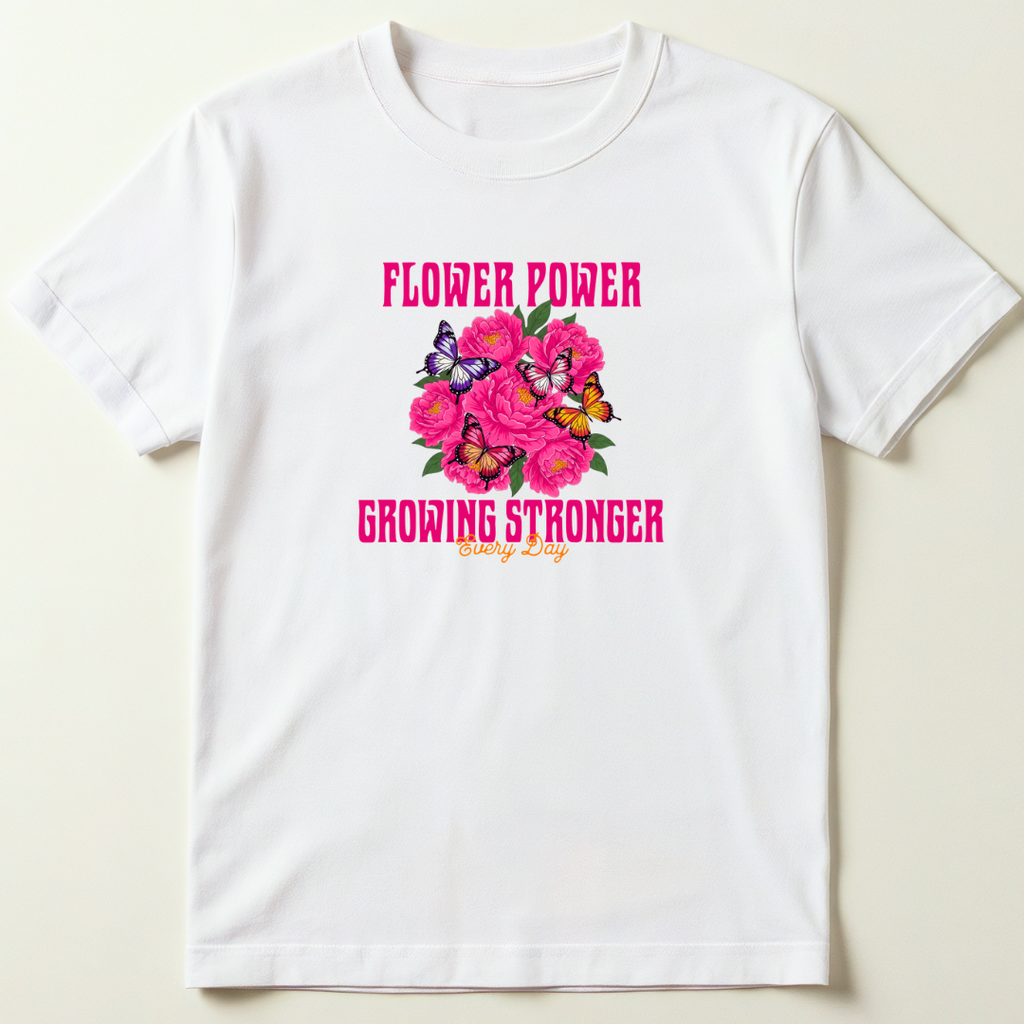 Flower Power Graphic T-Shirt