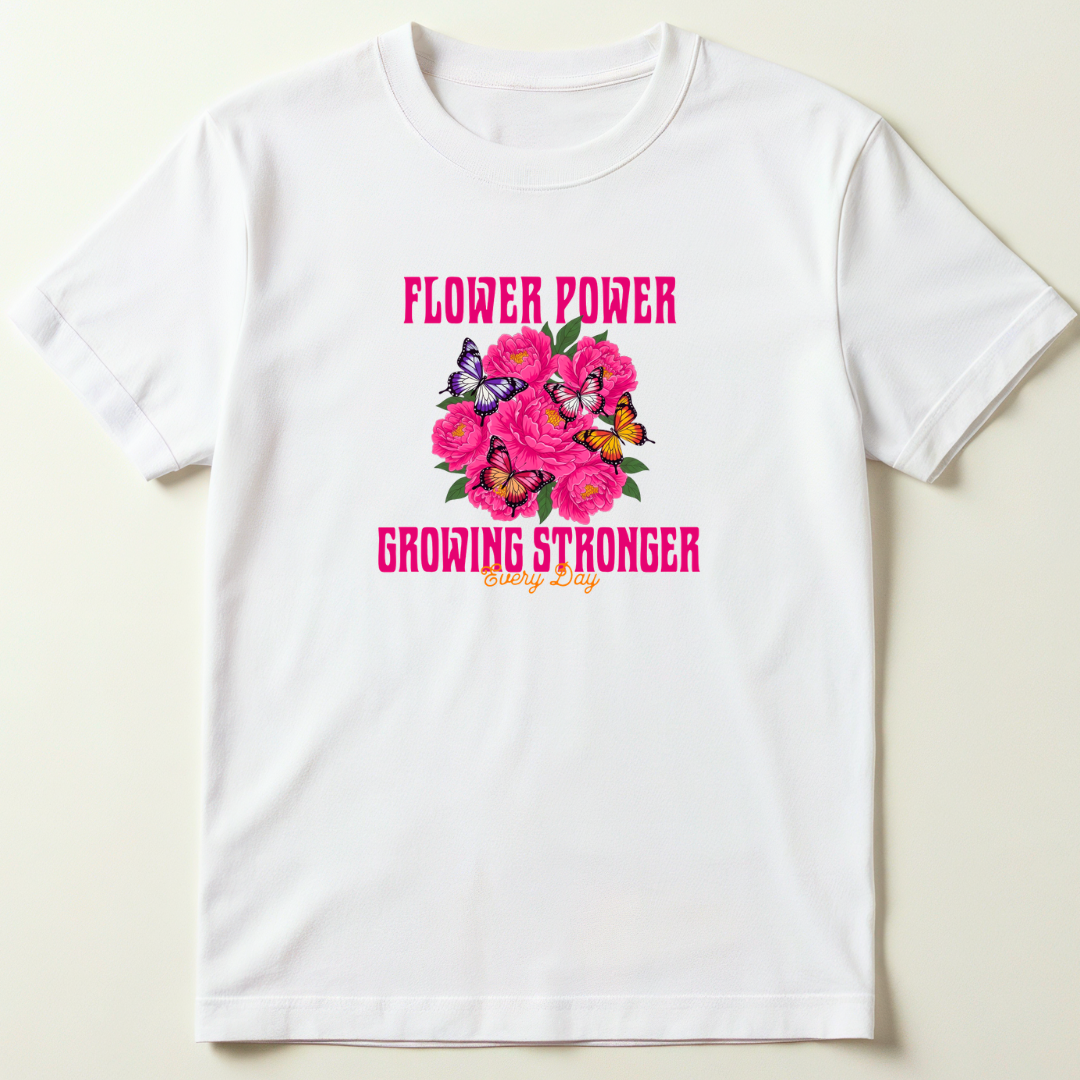 Flower Power Graphic T-Shirt