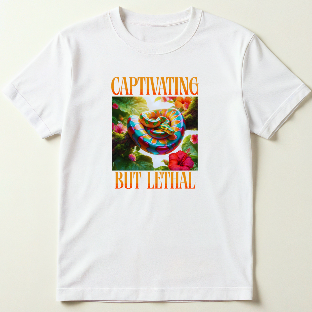 Vipera Snake Graphic T-Shirt