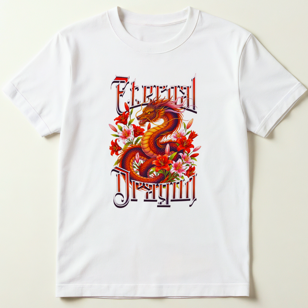 Eternal Dragon Graphic T-Shirt