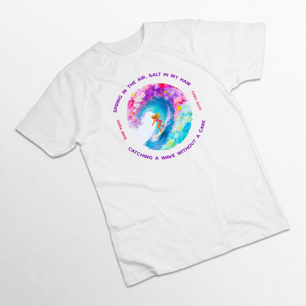 Spring Surf Graphic T-Shirt
