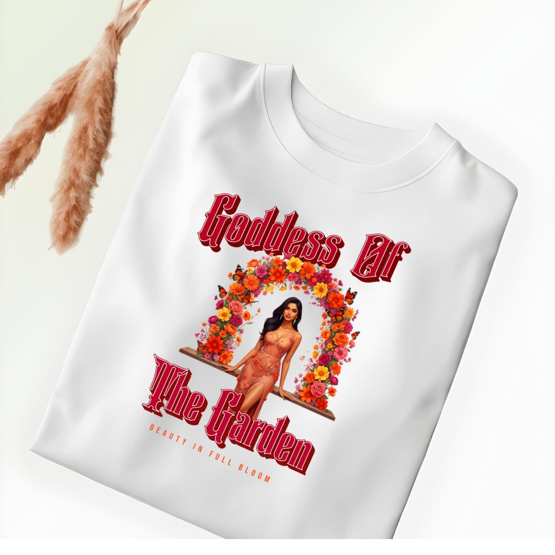 Garden Goddess Graphic T-Shirt
