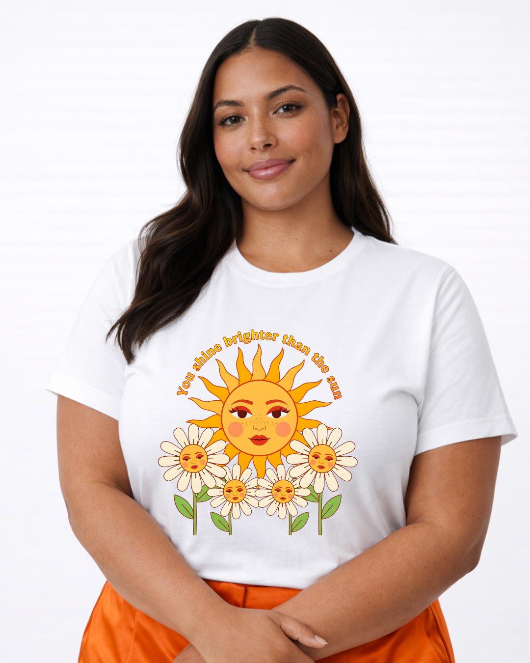 Ms. Shine Graphic T-Shirt (Plus Size)