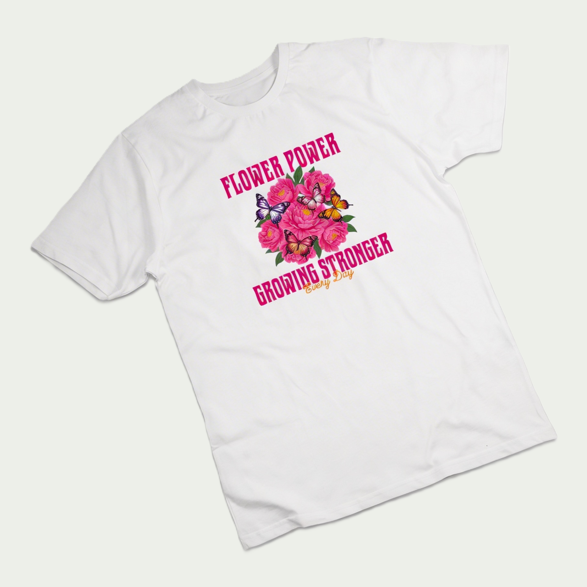 Flower Power Graphic T-Shirt